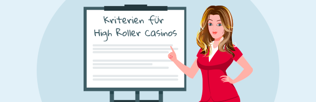 Fazit High Roller Casinos müssen einige Kriterien erfüllen